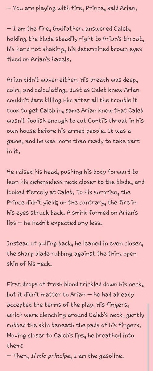 l_o_u_i_s_s_y's tweet photo. It's super small, but ever since I saw that scene, I couldn't get it out of my head — just my silly little imagination playing out how it could have evolved👉🏻👈🏻
Arian x Caleb, dinner scene🫦 https://t.co/GEzF3YI5W4