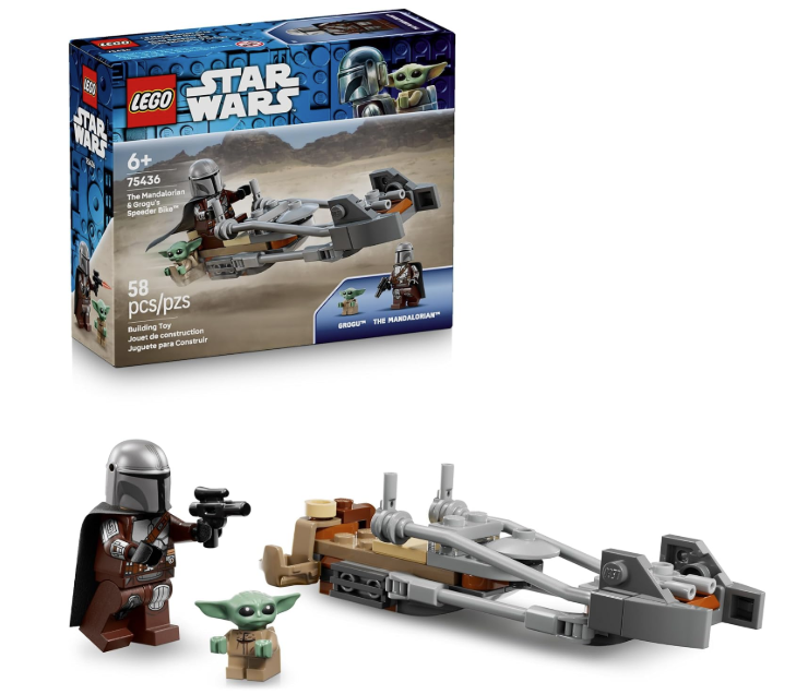 TheBrickName's tweet photo. Brick alert!

This LEGO Star Wars The Mandalorian &amp; Grogu’s Speeder Bike is 30% off right now if you're looking for a small build for the shelf!

https://t.co/WqRBLXuMOU

#lego #starwars #legostarwars #disney https://t.co/Ricp79nomq