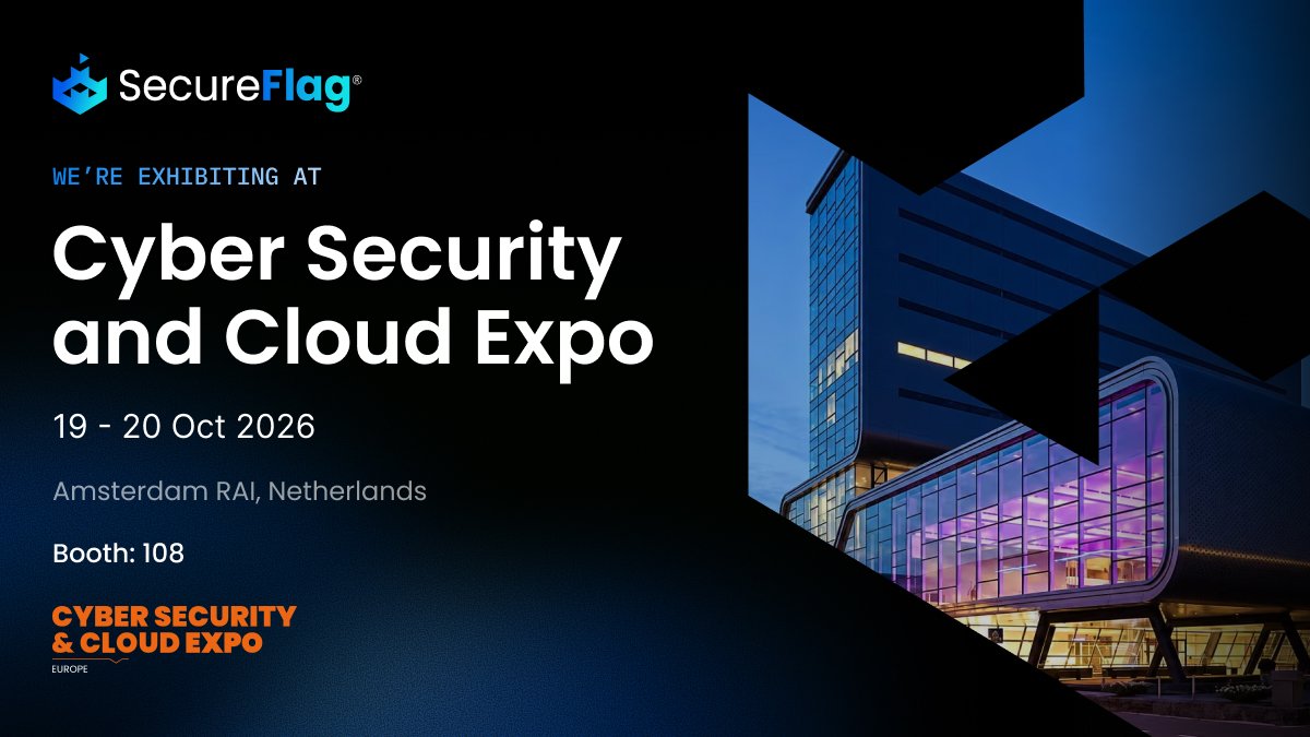 SecureFlag's tweet photo. Next Monday, SecureFlag will be at the Cyber Security & Cloud Expo in Amsterdam! Our team is excited to chat about how our platform can enable the future of secure, connected enterprises. Find us at Booth 108!
#Cybersecurity #AppSec #DevSecOps #SecureCoding https://t.co/IlvGTobgRE