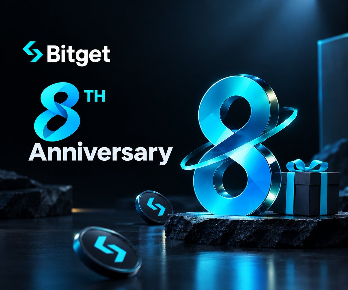 Nurnobi_xyz's tweet photo. @bitget is celebrating its 8th anniversary with enhanced rewards for its community. 🎉

The new Alliance Program features an estimated reward pool of over 10M USDT, creating more opportunities for eligible users.

Users can qualify by meeting the minimum requirement of 100 USDT in trading volume or assets, according to the program rules.

The reward pool is split into 60% for trading activity and 40% for assets. Eligible users who meet both conditions can earn from both pools.

Bitget is also introducing Mystery Box Airdrops every 3 days, with rewards such as APR boost coupons, futures and grid trading vouchers, and GetAgent Plus/Ultra trial cards.

Rewards are calculated daily and distributed in batches every 3 days. A special anniversary celebration with more opportunities for the Bitget community! 🎁