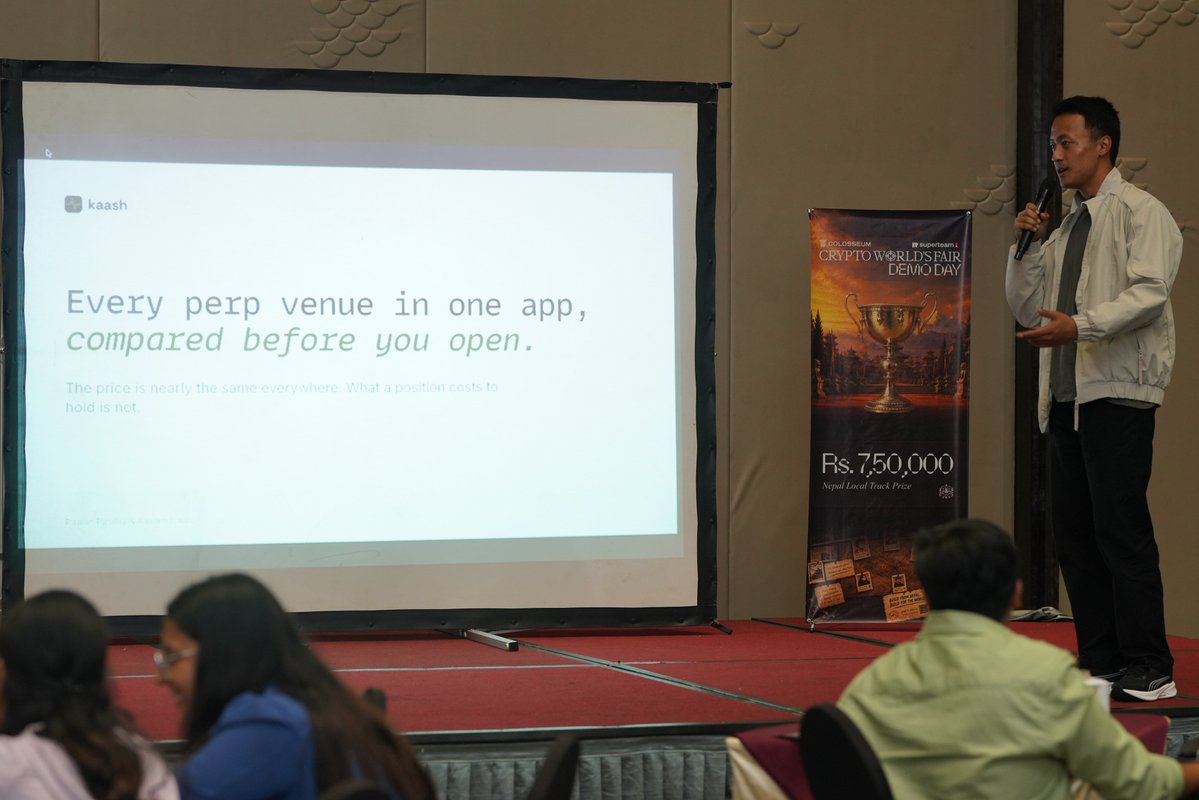 SuperteamNPL's tweet photo. @ikhadka___ @fuchey__ @KronixTrade @Lujadev @pokharel_m90973 @justasklens @ashut0sh_d @insuwork_ @user_ENpass @chainwrit @babudallay @kaashislive being demoed live by @0xaashim

Every major perp venue on one screen, one position. https://t.co/DVMvFFqInw