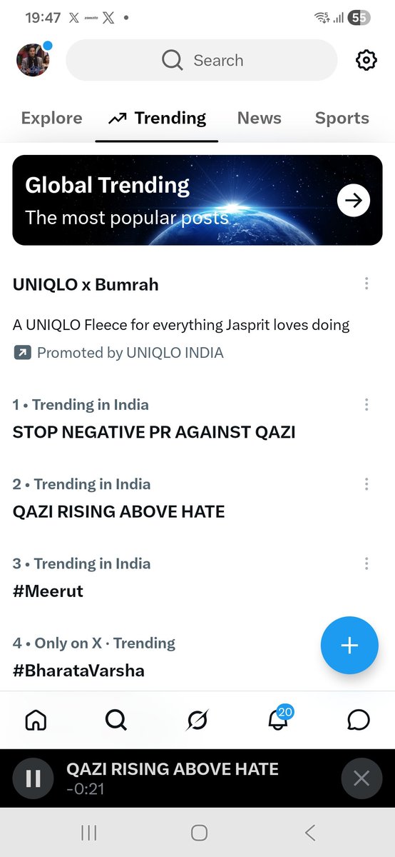 MaanDips19's tweet photo. 👏👏👏👏

We all done this

Authentic

QAZI RISING ABOVE HATE

STOP NEGATIVE PR AGAINST QAZI#QaziTouqeer
#BB20
#BiggBoss #BiggBoss20 https://t.co/67CYKBYeDY