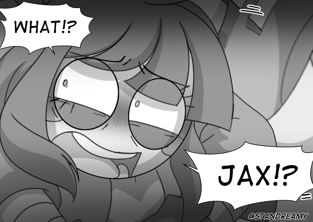 Standreamy's tweet photo. Yeah Pomni isn't very happy😅

#funnybunny #tadc #tadcfanart    

124/? https://t.co/FNmktBCAZf