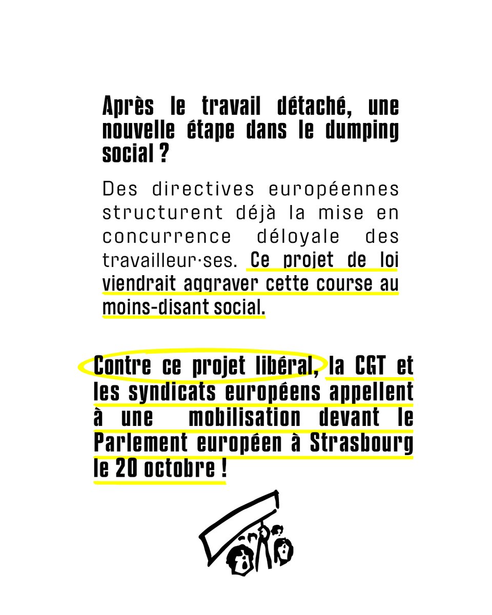 lacgtcommunique's tweet photo. 🇪🇺 Le 28ème régime, vous ne savez pas ce que c'est ?

C'est normal, c'est fait exprès pour que ce projet de loi passe en toute opacité au parlement européen.

Décryptage de ce nouveau projet de dumping social.

Rendez-vous à Strasbourg le 20 ✊ https://t.co/2wUWuAo06G