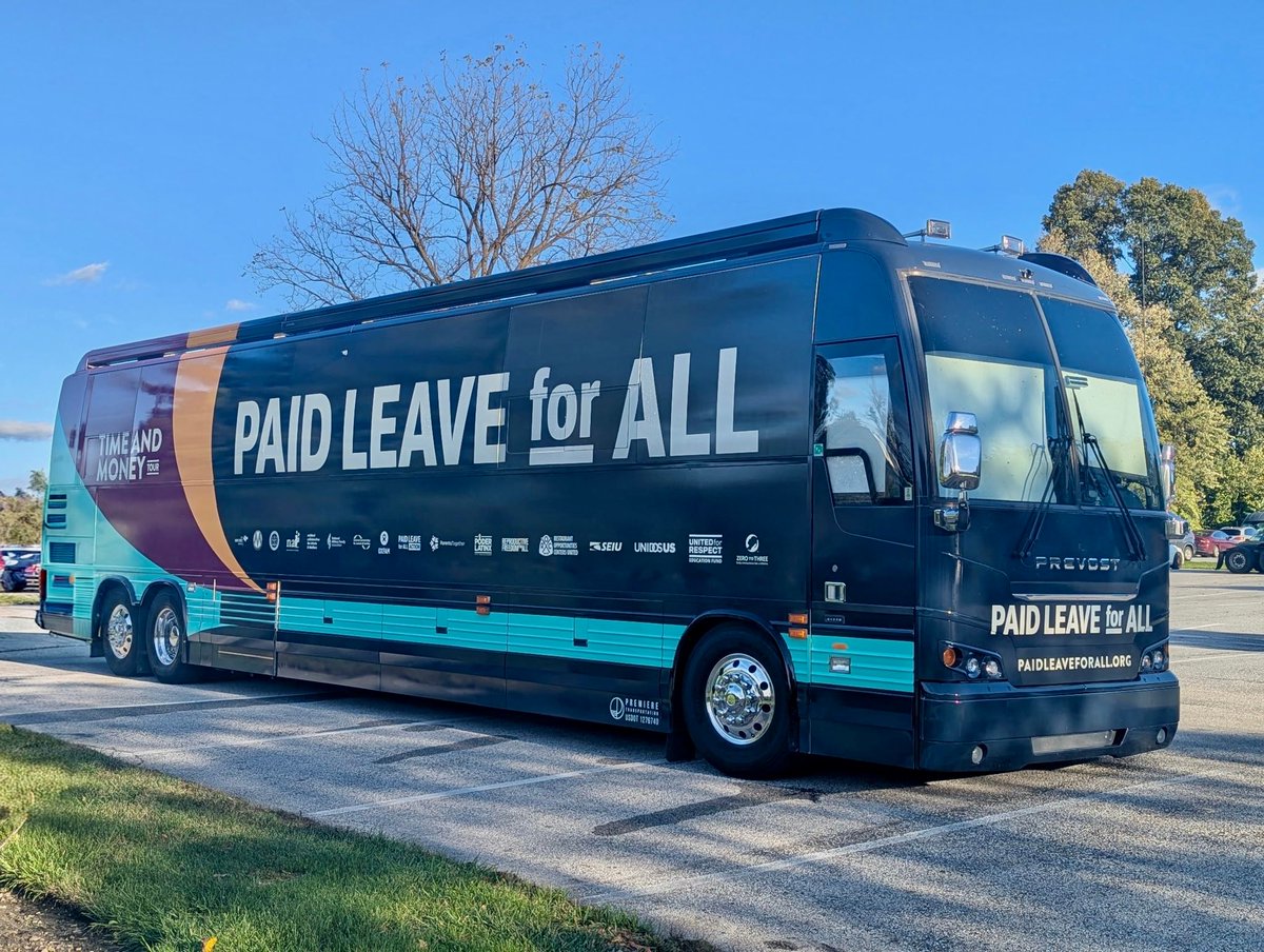 ABetterBalance's tweet photo. Alongside @PaidLeaveForAll, we're launching the #TimeAndMoneyTour, a trip across PA, OH, and MI to talk to communities about policy solutions to put more money into working families’ pockets amidst an affordability crisis. Join us! https://t.co/skkh0pnl10
