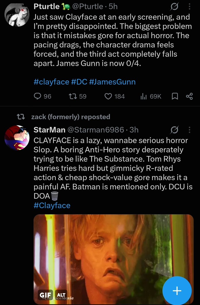 poisonedmnd's tweet photo. Lmao snyder fans are retweeting all the fake impressions 🤣 https://t.co/jZZ5WCJEcv