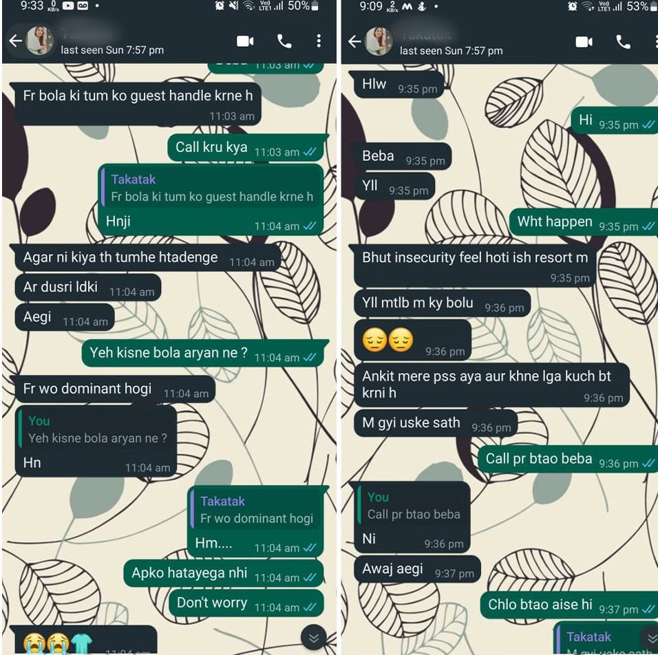 credible_08's tweet photo. Ankita Bhandari was just 19 when she lost her life in 2022. Her WhatsApp chats reportedly revealed the pressure she faced over demands involving a VIP guest. Sometimes, the saddest part is realising how helpless an ordinary person can feel before power. 😭😭

🧵 part : 1/4 https://t.co/ZFg72aptTg