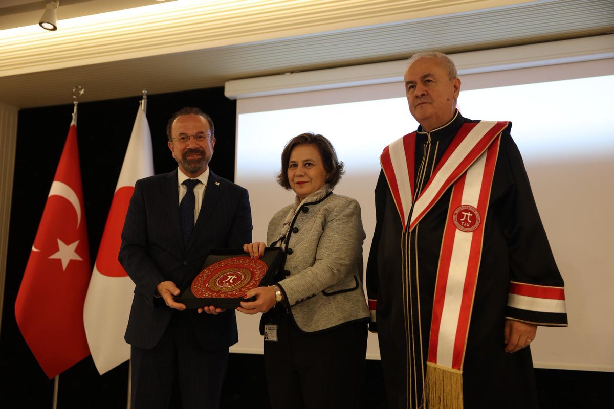 turkjaponuniv's tweet photo. Türk-Japon Bilim ve Teknoloji Üniversitesi 2026-2027 Akademik Yılı açılış töreni Türk ve Japon misafirlerin katılımlarıyla gerçekleştirildi.
----------
The opening ceremony of the 2026-2027 Academic Year at the TJU was held with the participation of guests from Türkiye and Japan. https://t.co/F9tDpw3w4p