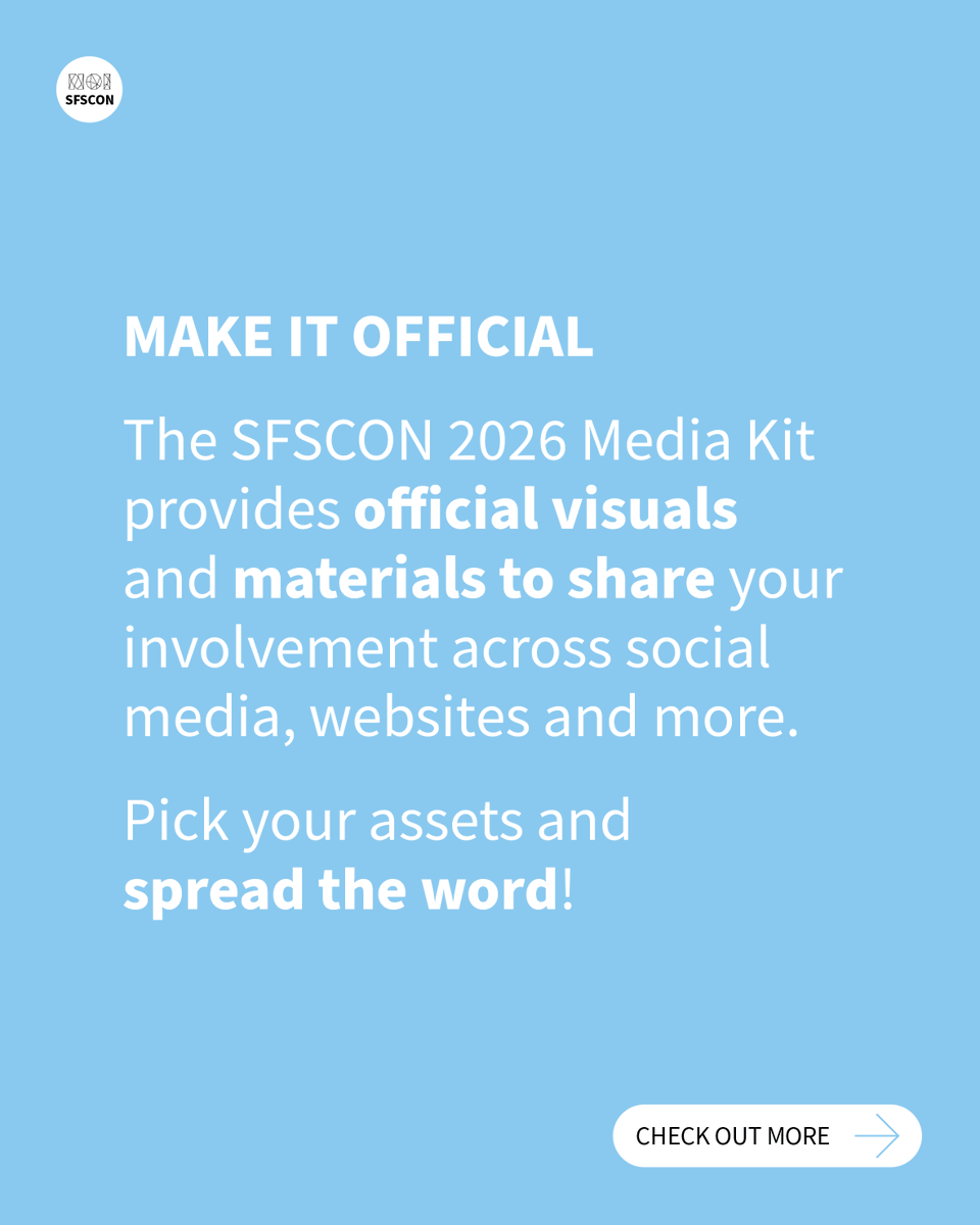 SFScon's tweet photo. 📁 Want to spread the word about #SFSCON26? The Media Kit brings together materials for social media, websites, blogs, emails and print.
Unless otherwise specified, the materials are released under CC0 1.0.

🔗 https://t.co/NpYtef7YFK https://t.co/Q1Zvkfgnv5