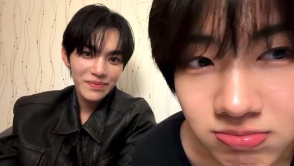 h73772983's tweet photo. 나 진짜
막둥이랑 리더 조합 너무 좋아함
걍 너무 무해하고 귀엽고 사랑스럽고 막 와라랄해주고 싶음….🫶
그리고 둘다 너무 순하고 착하니까 아들키우는 기분이야 https://t.co/18VBtuBmnL
