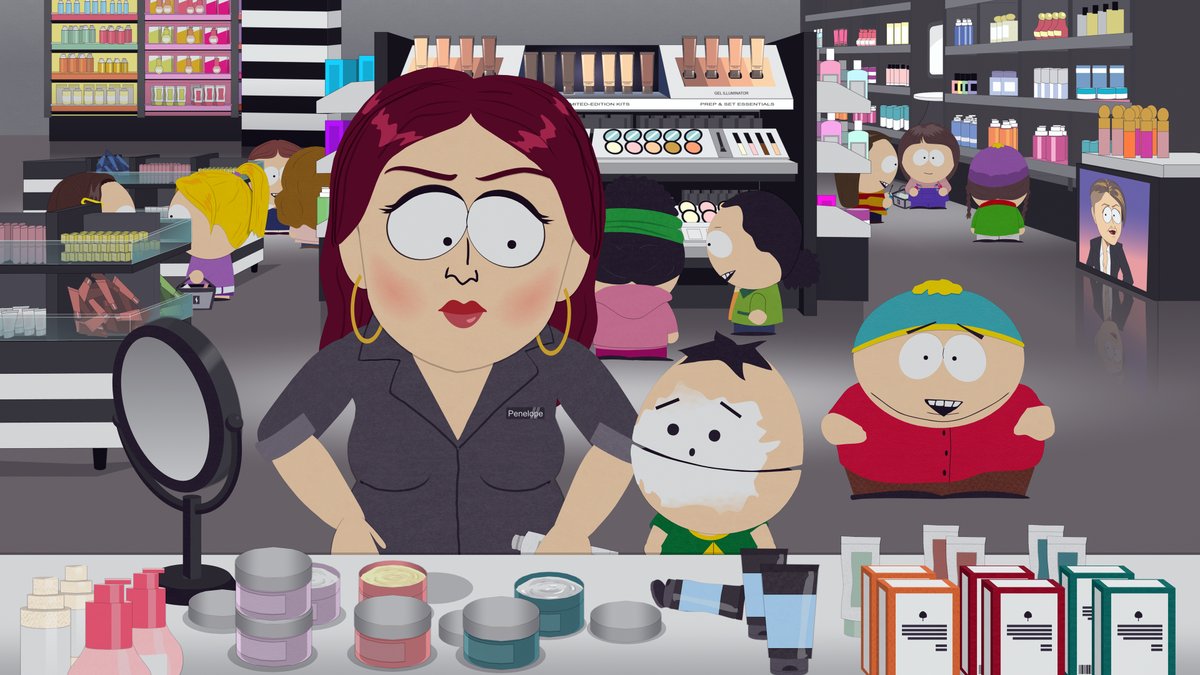 SouthPark's tweet photo. “You Like That On Your Face”: When aura battles take over South America, Kyle tries to help his little brother not be cringe.

An all-new episode of South America premieres tonight at 10/9c on Comedy Central and streaming next day on Paramount+ https://t.co/SLfgMOpbFB