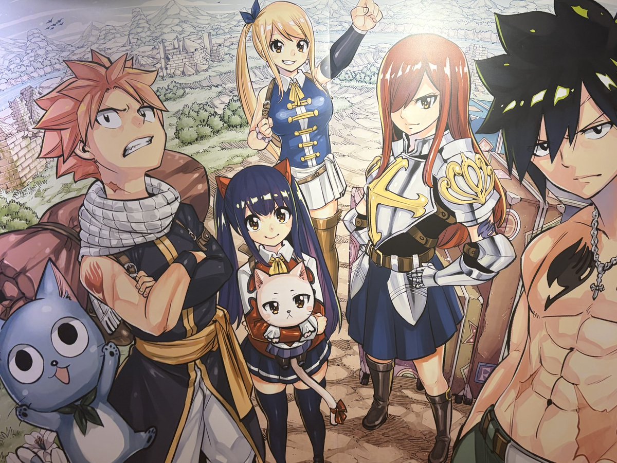 Yamaaa_1016's tweet photo. FAIRY TAIL 掲載20周年記念版画販売展
5/31（Sun）
珍いし友達に会った笑笑
 #FAIRYTAIL https://t.co/lc3nSHAQ3Q