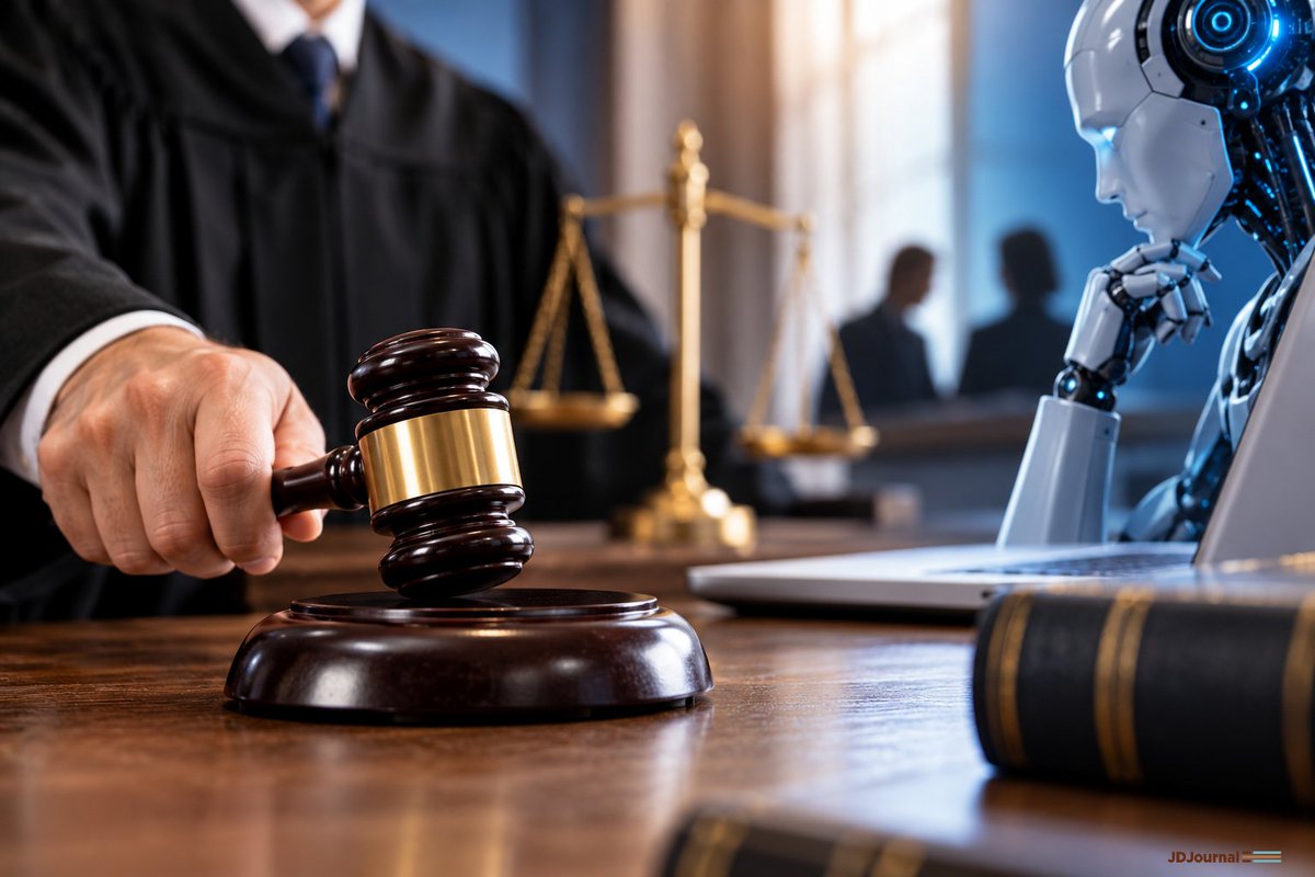 JDJournal's tweet photo. Can AI put lawyers and clients at risk? A judge warns that inadequate AI training and oversight could threaten the legal profession. Discover why responsible AI use matters.

Read more: https://t.co/kapKtkOLKv

#LegalNews #LegalAI #ArtificialIntelligence #Lawyers #JDJournal https://t.co/cOdGrpP6dl