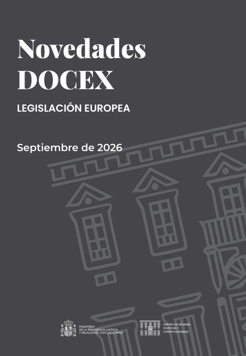 cepcgob's tweet photo. 2) Novedades DOCEX: recopilación de normas con rango de ley de Alemania, Bélgica, Francia, Italia, Portugal, Reino Unido y Austria y selección de otras disposiciones de interés, especialmente aquellas relacionadas con el Derecho de la Unión Europea
https://t.co/l3Nv11Jm2C https://t.co/1Nfxhvtznf