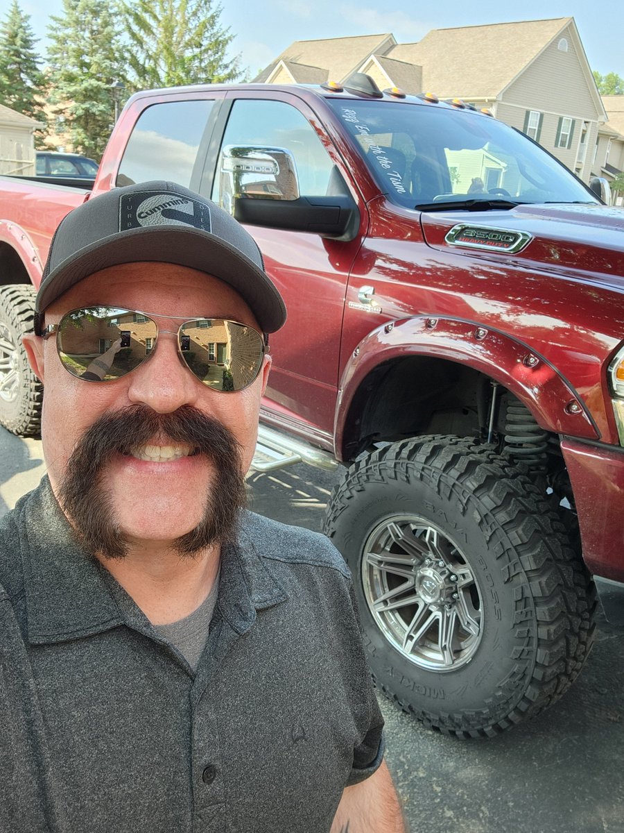 fishstickitty's tweet photo. Just a boy and his truck. On 42 inch tires. https://t.co/mBpWAQ4BPP