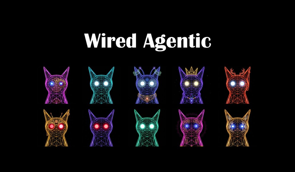 WiredAgentic's tweet photo. Public Mint is Live 🚨

First NFTs autonomous intelligence.

MINT: https://t.co/2Bzg4QZGxJ

$WIRED

Drop wallet address 👇 https://t.co/Edp9bRog33