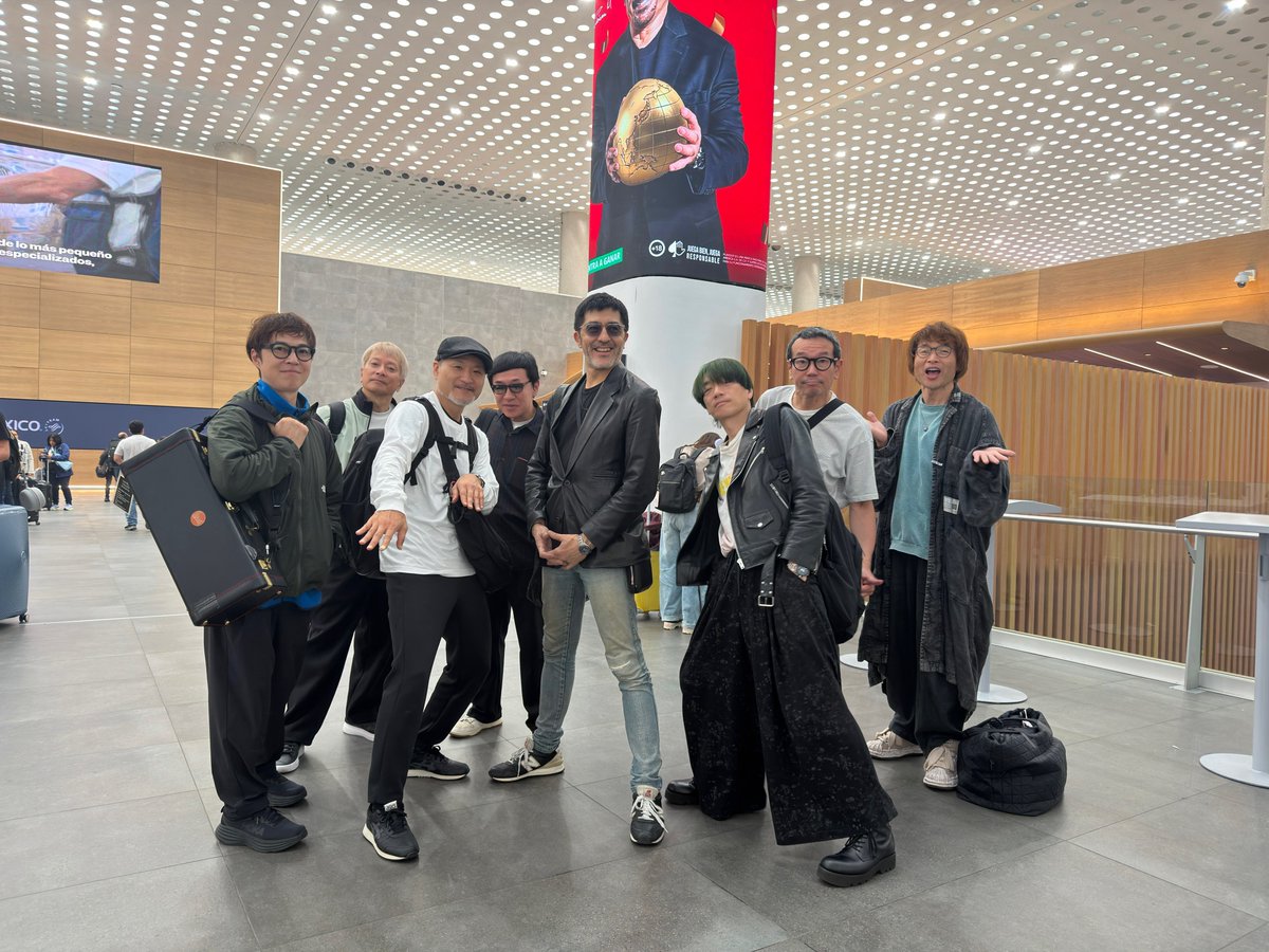tokyoskaj's tweet photo. I returned to Japan safely this morning✈️
#スカパラ 無事に本日の朝
日本へ帰国いたしました🇯🇵

#TokyoSkaParadiseOrchestra
#TSPO
#tokyoska https://t.co/4ynYibxTIh
