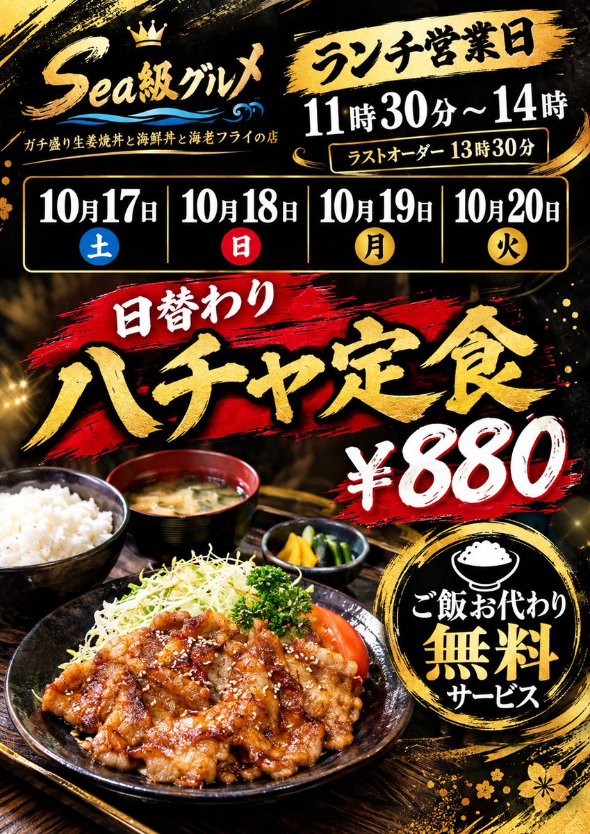 MallofAsia123's tweet photo. ランチ営業予定 https://t.co/b2htzRLEQ5