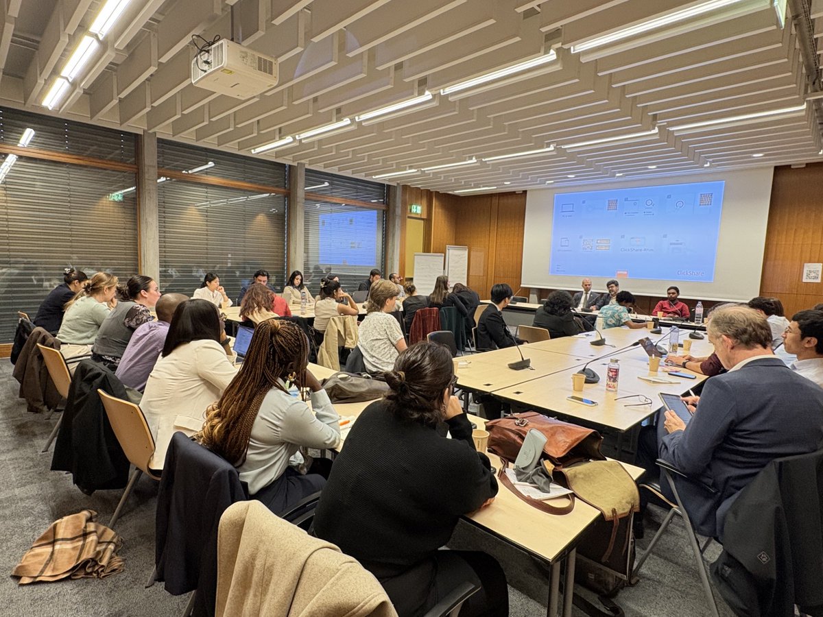 South_Centre's tweet photo. We were pleased to welcome MIDE students from HTW Berlin to talk about the @South_Centre and its work that supports #developingcountries in shaping a fairer system of global governance and amplifies the voice of the #GlobalSouth in the multilateral arena. https://t.co/beZSPjQUQR