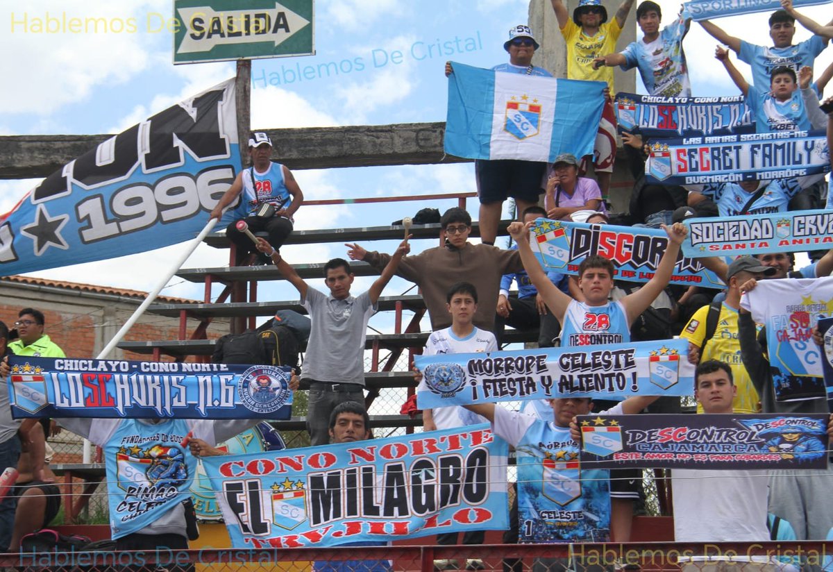 HablemosCristal's tweet photo. Sporting Cristal ganó aquí en Cajamarca y el hincha celeste estuvo de principio a fin.
#sportingcristal #fuerzacristal #hablemosdecristal #cajamarca https://t.co/Z9puUszC0h
