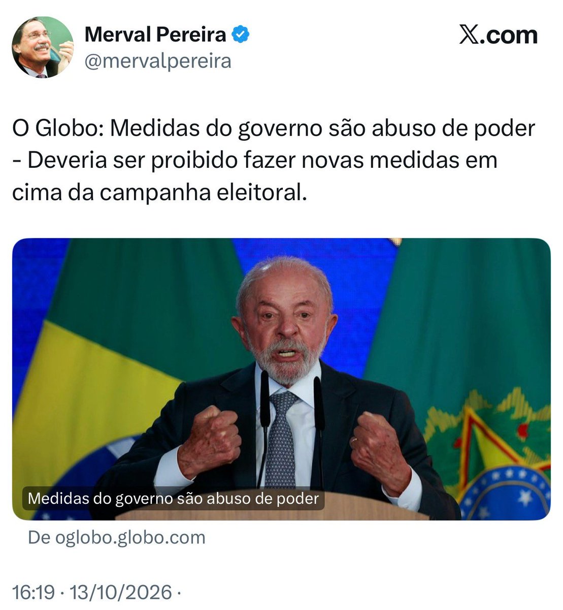 CarlosBolsonaro's tweet photo. Tenho certeza que após as eleições o sistema já tem uma engatilhada para descredibilizar e até melar as coisas!

Seu voto é decisivo. Pelo futuro e presente de nosso país! Vamos às urnas em massa! 

Presidente @FlavioBolsonaro 2️⃣2️⃣ https://t.co/EAI3nboSTg