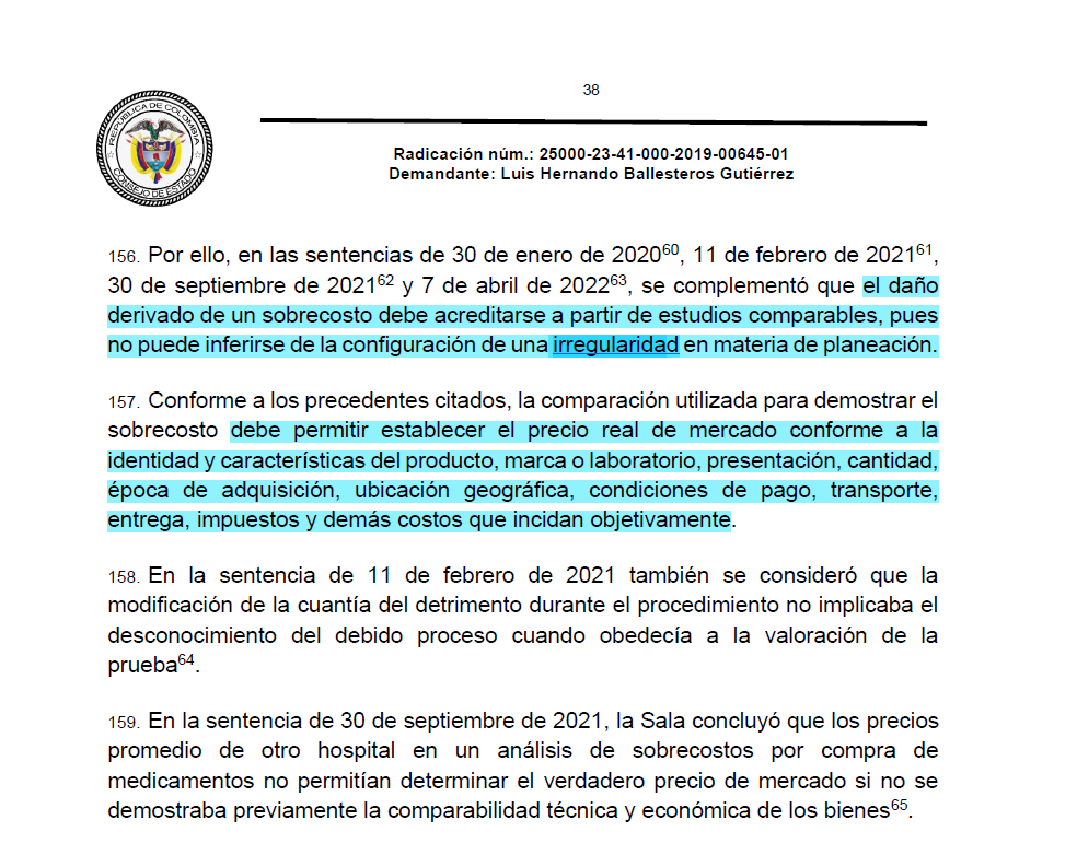 Danihel_40's tweet photo. Regla jurisp. Una irregularidad contractual no prueba por sí misma el daño patrimonial.
Falta de estudios ≠ automáticamente sobrecosto.
Deficiencia de planeación ≠ automáticamente daño fiscal.
Violación de una regla contractual ≠ automáticamente detrimento patrimonial. 🧵👇 https://t.co/eLm6lEscxd