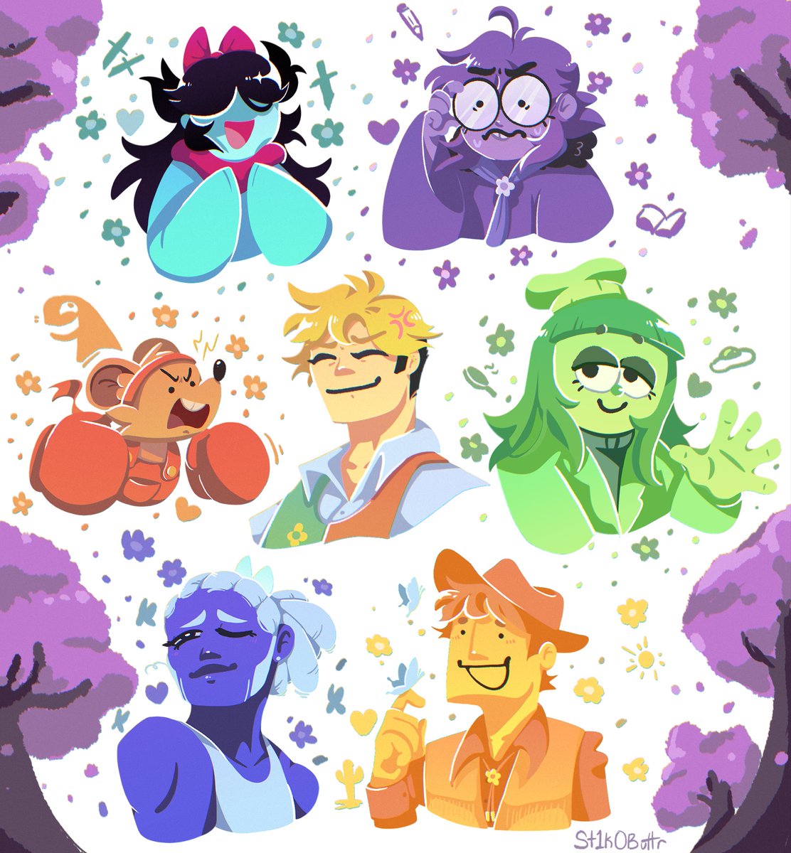 St1k0Buttr_'s tweet photo. First post!! 

#deltarune https://t.co/s3z3RMSMXa