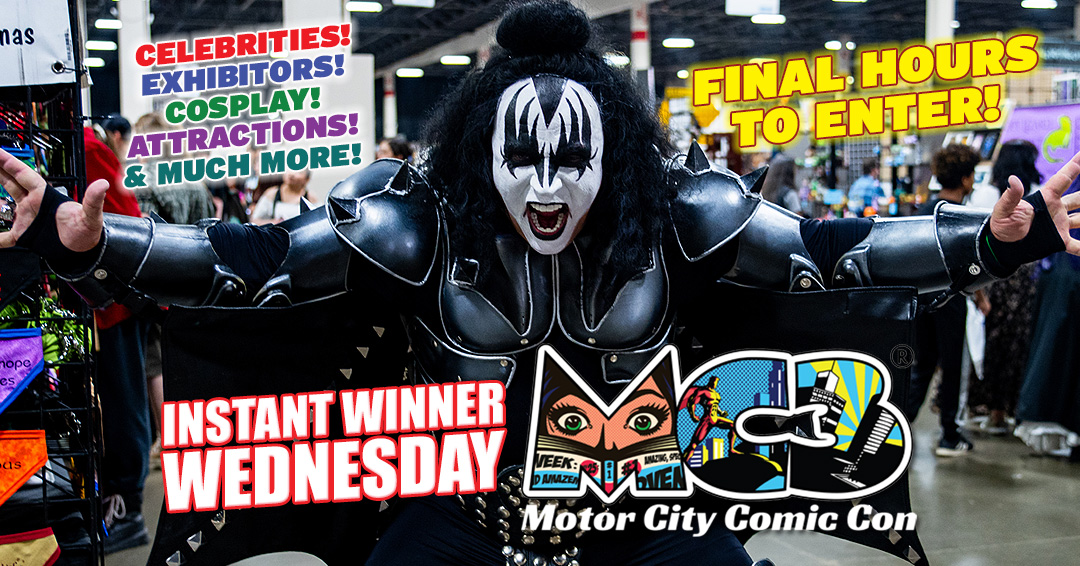 WarrenWeekly's tweet photo. ⏰🦸 FINAL HOURS TO ENTER! 🦸⏰

Last chance to win 2 passes to Motor City Comic Con!

Don't miss your chance to experience celebrity guests, comics, cosplay, collectibles and more! https://t.co/UNoO56rIIr