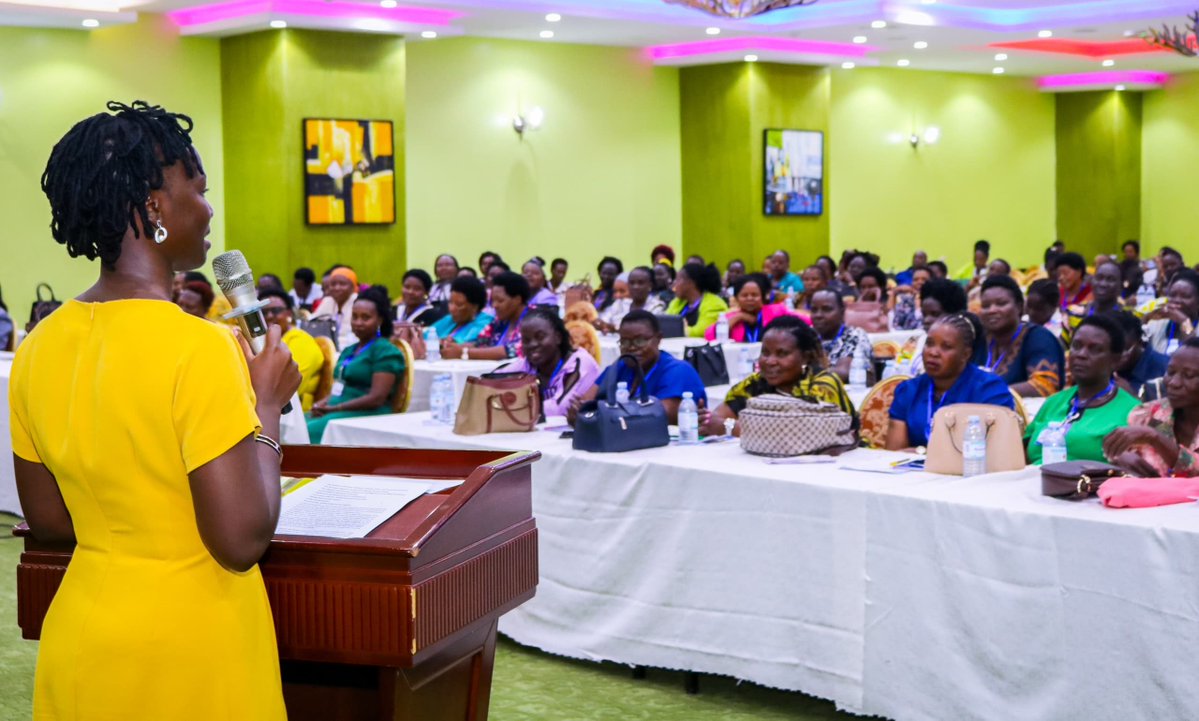NationalSIGUg's tweet photo. "Now that you have reached the pinnacle of leadership, I want you to reflect on how you intend to use the knowledge and information acquired during this orientation to influence change in your communities and the country at large". Remarks by Hon. Dr. @MercyLakiskis 
@Turya_osborn 
@HonAkamuli 
@Tumukunde_ 
@EmilyAkullu 
@Moglsd_UG
