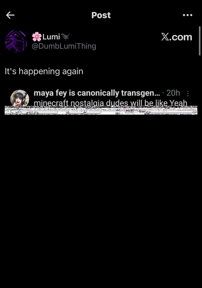 ectobologist's tweet photo. @DumbLumiThing Whats up with your post? https://t.co/H60riR53nS