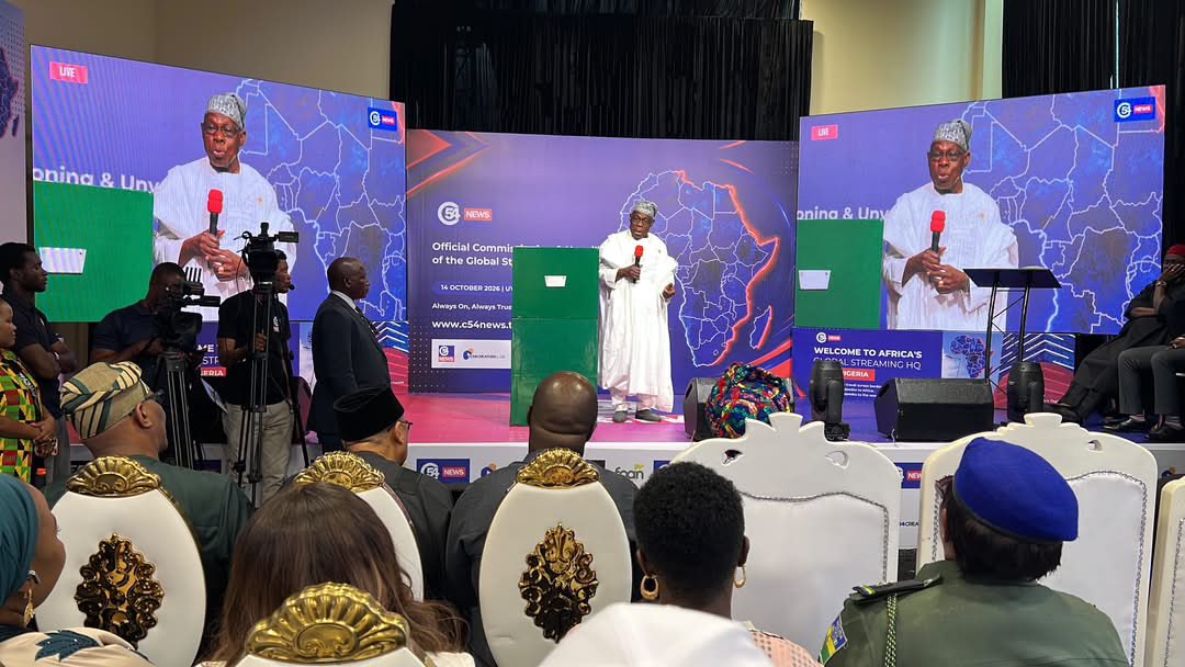 Best0fHailey's tweet photo. The presence of distinguished leaders at the C54 Global Streaming Dome launch reflects the significance of the conversations taking place around African storytelling, innovation and media development. #C54NewsLaunch https://t.co/ZPGXojvplo