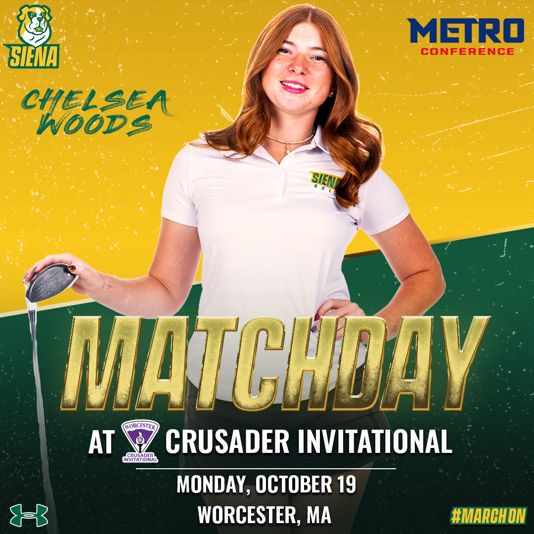 SienaWomensGolf's tweet photo. Final tournament of the fall 🍂

Round 1 at the Crusader Invitational from Worcester Country Club!

📊 https://t.co/NCCGNoJBqm

#MarchOn x #SienaSaints https://t.co/zahUrQtDdu