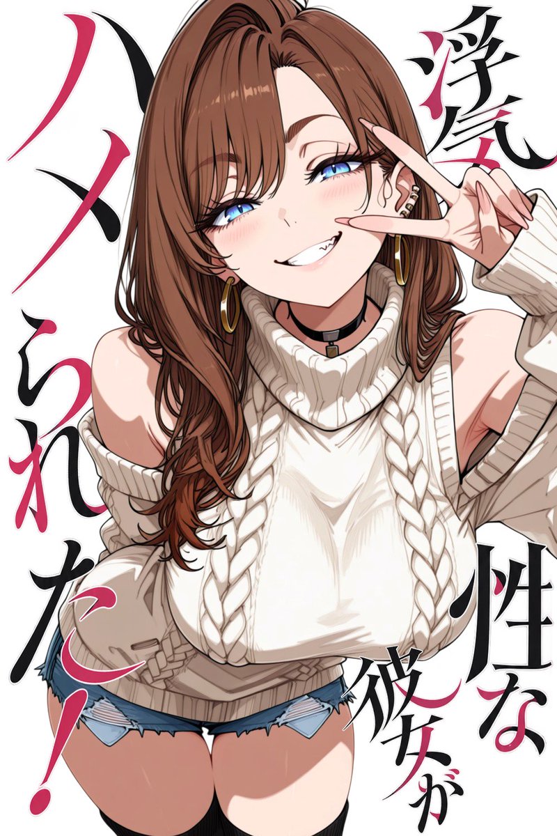 kumakunyamon's tweet photo. 【浮気性な彼女がハメられた…！】
https://t.co/7Z2ZRYfkcE
#もちもち #AIイラスト #AIart #キャラぷ https://t.co/PthbgQZqnK