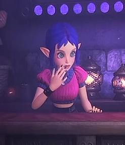 TickingGears's tweet photo. Ladies and gentleman, we got em!  
Bombchu Bowling Lady in OoT Remake! https://t.co/8vent1d2Qd