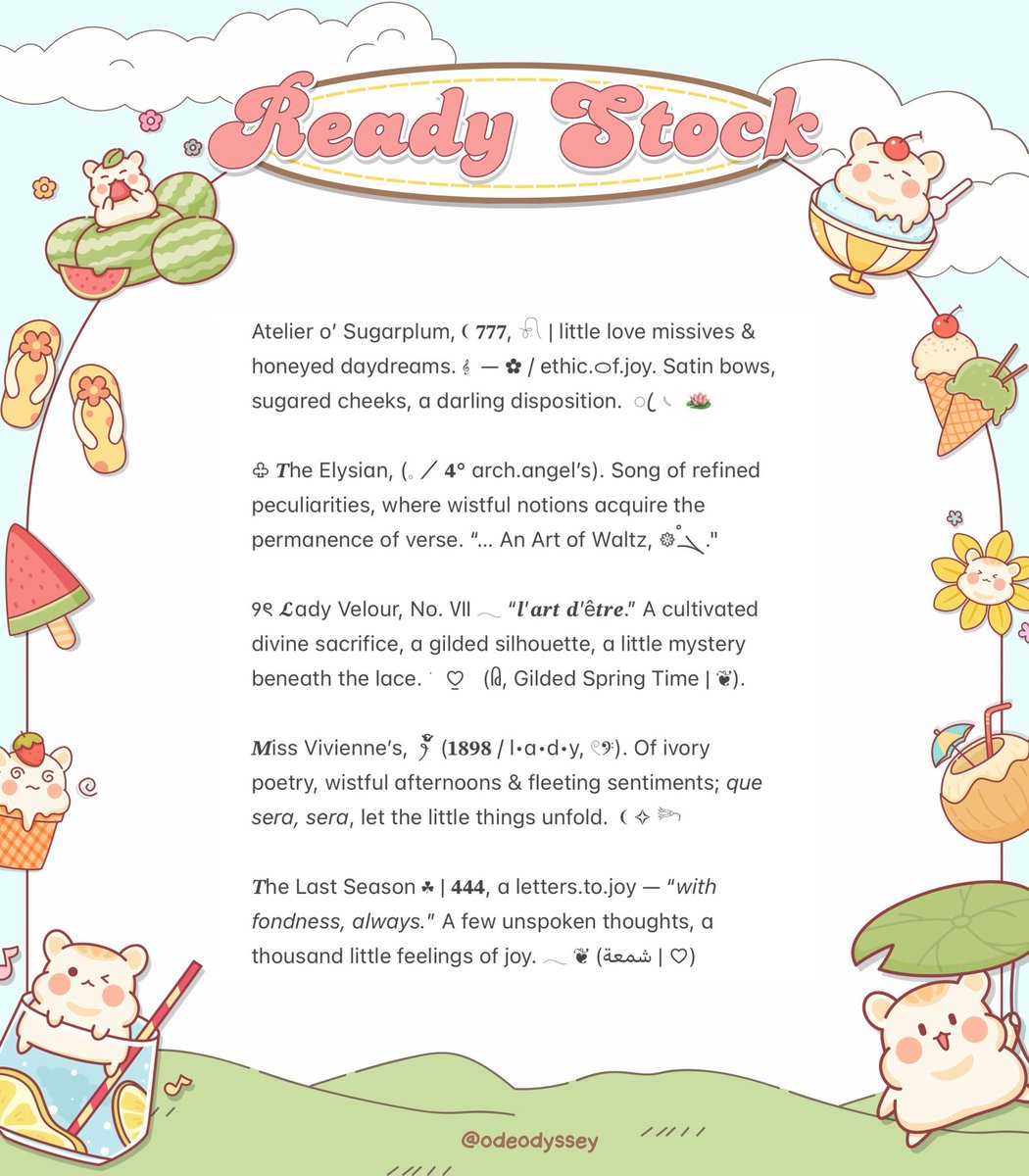 odeodyssey's tweet photo. halo! help repost / retweet? thank you

ready stock rs wording bio IDR 4.000 /each. pic 1 &amp; 2 classy version suitable for any account type, pic 3 &amp; 4 cutesy version suitable for business account. 

claim by DM / tele for order, with the code (check on ALT) sfu #zonauang #bealanja https://t.co/c6SrnolTTa
