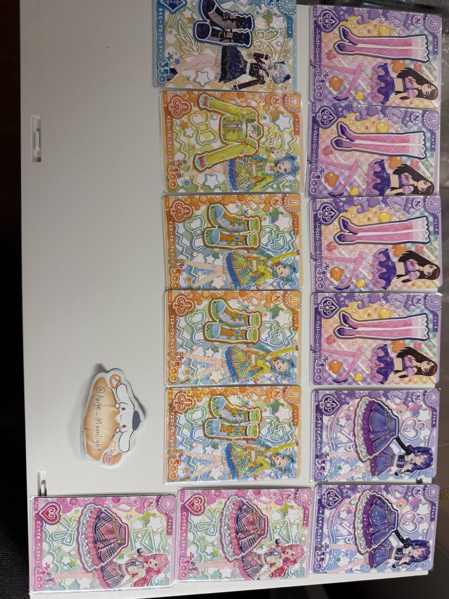 Ange_Moonlight's tweet photo. #アイカツ交換 アイカツカード交換  
アイカツ買取
譲:画像のもの
求:1枚100円〜または1つ前の投稿の物、御手数ですがご確認いただけると幸いです🙇‍♂️パラレル、オーロラキスはR、N複数枚に対して1枚でも構いませんのでよろしくお願いいたします🙇🏻‍♀️お気軽にお声掛けください🙇‍♀️ https://t.co/KpXTBjn5lp