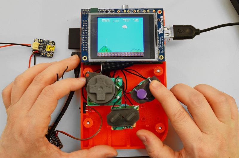 imad13415's tweet photo. I'm a game dev &amp; robotics enthusiast from Algeria 🇩🇿. I designed a Game Boy-like console and made its game. I want to produce a first batch, but 3D printing is scarce and costly here I need my own printer to build independently. Can a company help? 🙏 @Creality3dP @Raspberry_Pi https://t.co/xayiFdwlrR