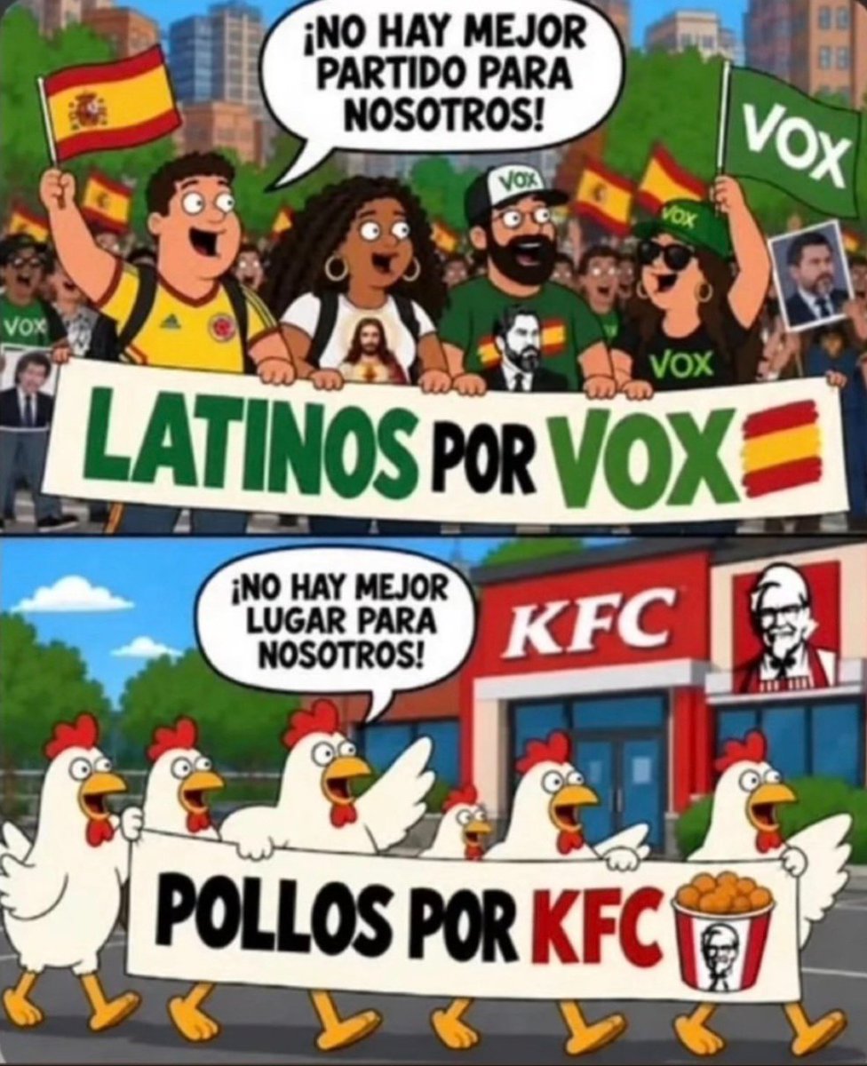 Lachira25's tweet photo. @lachy77 @vox_es @HispanosVOX @Santi_ABASCAL https://t.co/ThWfasckYy