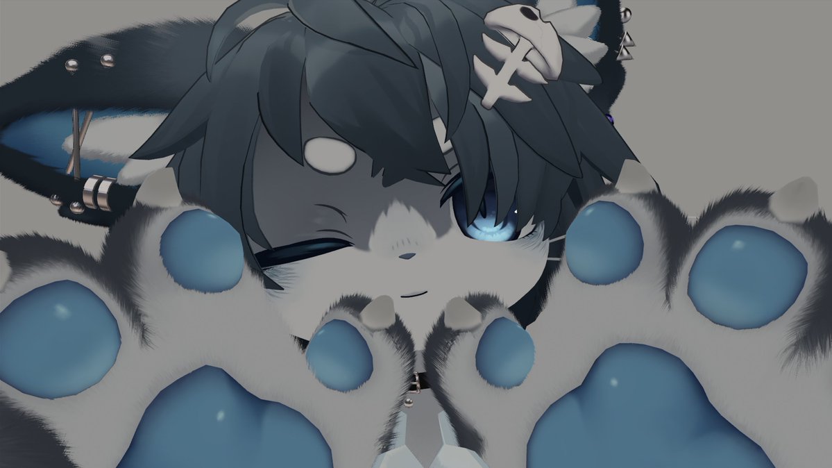 rorogal999's tweet photo. 今日は21時前に帰れました。モフモフシャロ君のなでによる破壊力 #VRChat #Chalo https://t.co/MY8yjweMMV