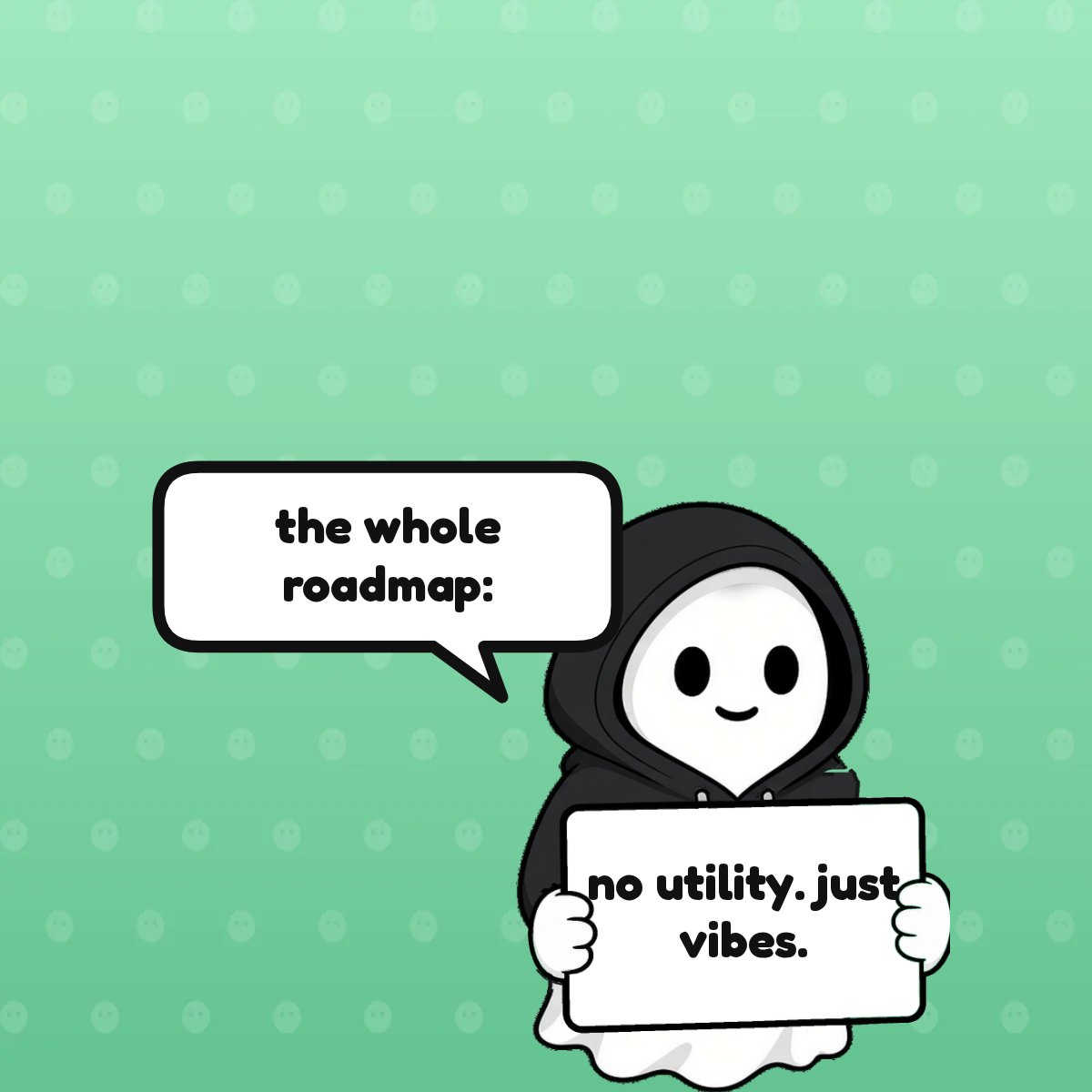justalocalghost's tweet photo. no utility. just vibes. 👻 https://t.co/rGopB3e0Ue