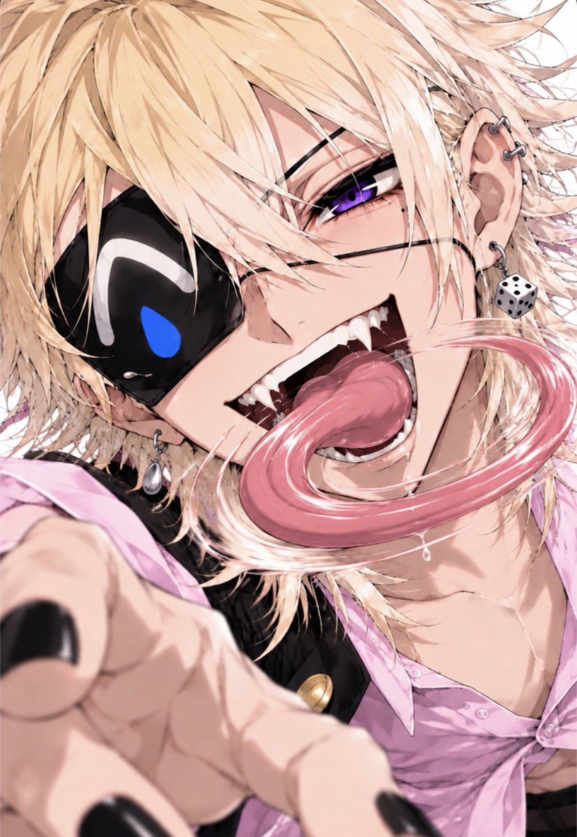 kyarapumeruna's tweet photo. 配信終わって、キャラ作るぞー！
って張り切ってできた一発目がこれ
妖怪出来上がった🥹

私が悪いんだけど
舌をぶん回してる感じとかかくから
確かにぶんまわしてるけど
舌の長さは、のばさないでほしかったんだ。

#キャラぷ https://t.co/ymkA5B2gYp