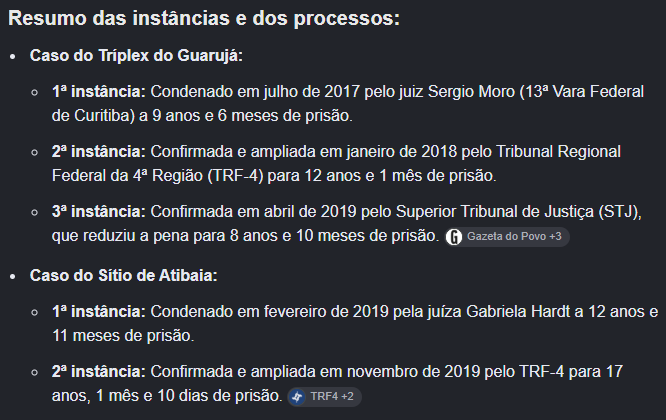 lh_santos's tweet photo. @loryenipsum Sim, ele foi condenado em TODAS as instâncias. Inclusive o próprio STF disse q ele poderia ser jugando em Curitiba. Porém depois eles falaram q não. Tiraram o corrupto da cadeia e colocaram no poder novamente. Ta aí caso vc queira refrescar sua memória. https://t.co/vAGToRHBIf