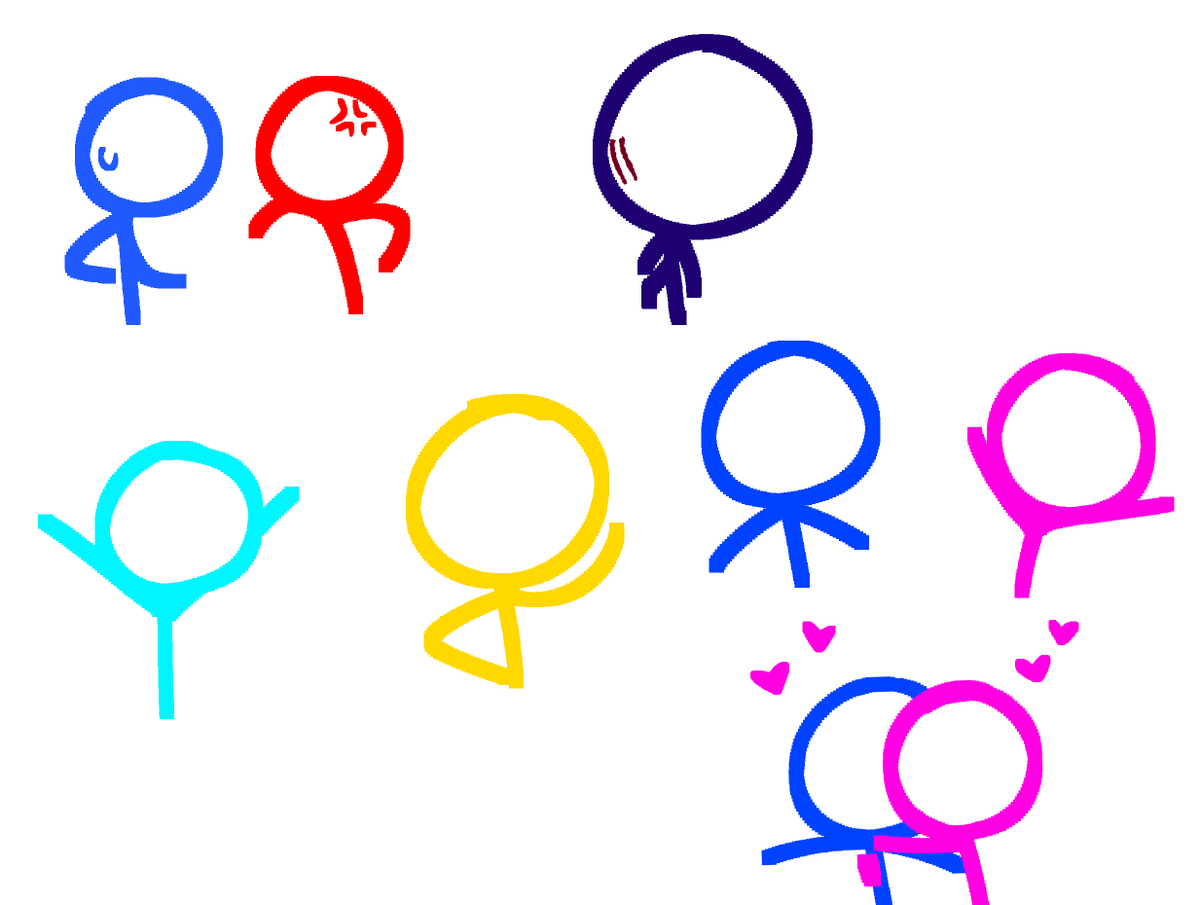 Echoplasum's tweet photo. Me and @thhxyn's Stick OCs!!
#stickmen #stickman #OCㅤㅤ https://t.co/whpBdGCH9D