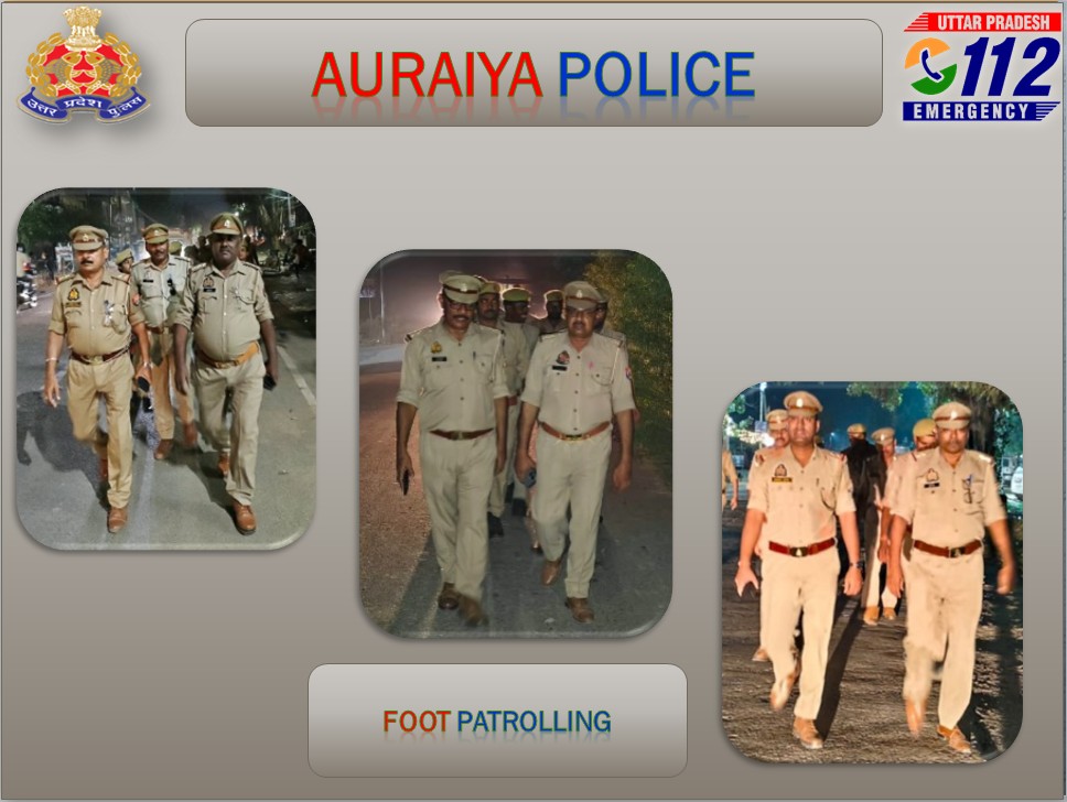 auraiyapolice's tweet photo. #auraiyapolice
पुलिस अधीक्षक औरैया के निर्देशन में जनपदीय कानून व्यवस्था को सुदृढ़ बनाये रखने हेतु समस्त थाना प्रभारी/थानाध्यक्ष, चौकी प्रभारी द्वारा थाना क्षेत्रांतर्गत पैदल गस्त करते हुये आमजन से संवाद कर उनको सुरक्षा के प्रति आश्वस्त किया गया। https://t.co/P8dr4TkJU1