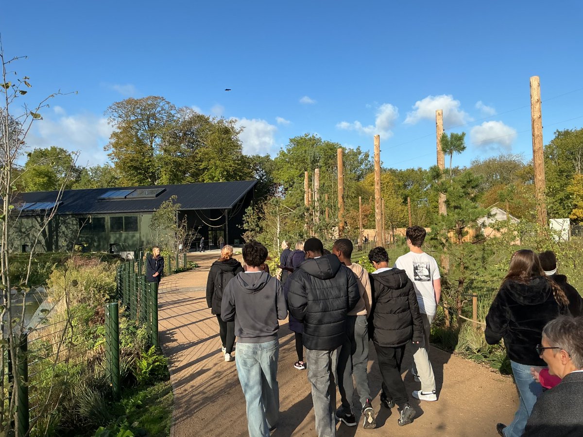 OABrightstowe's tweet photo. A small group of Year 10 students visited Bristol Zoo Project and had the chance to hear from the employees within the business about all the different career options within the zoo and how they could get involved in the future. https://t.co/rc37QscETv