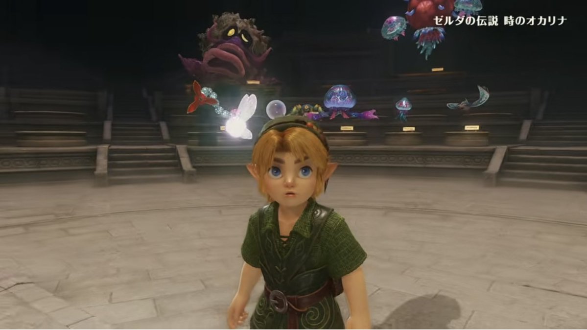 midori510's tweet photo. ＃ゼルダの伝説
#時オカリメイク
追加要素の万魔殿、まだ映像で登場していないダイオクタやバリネードのフィギュアがあった。
ボスとの再戦ができる場所があるのはいいけど、やっぱり追加ダンジョンや追加サブストーリーが欲しい・・・。 https://t.co/DH2Ur7avww