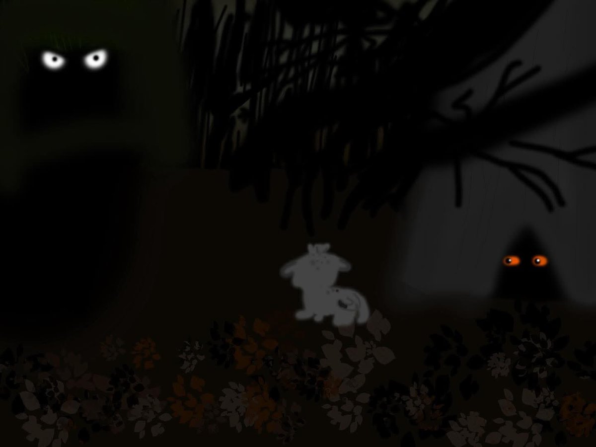 JTBAnimate's tweet photo. Creepy concept color palette of a lion cub trying to face his fear in a dark forest #colorpencil #dark #darkforest #forest #concept #conceptart #conceptartist #artist #art #ArtistofX #lion #artistoftwitter #ideas #animal #animalart #animalartist https://t.co/mjDC2BLHKQ