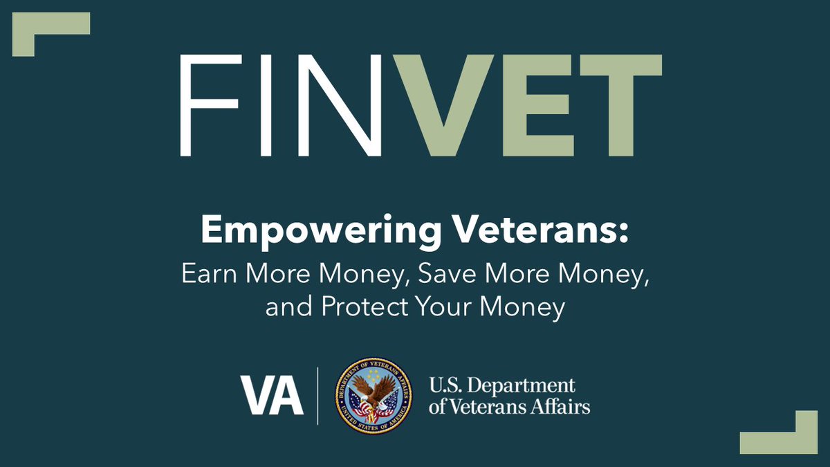 VAAnnArbor's tweet photo. VA FINVET has tools to help you spend money on what matters most to you.
Find financial tools for Veterans:
https://t.co/vsj9GxSiTp https://t.co/pgllGOISBW