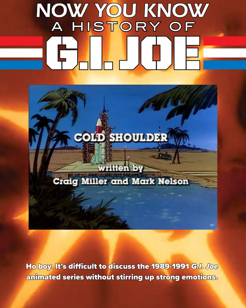 AHistoryofGIJoe's tweet photo. Ho boy. It’s difficult to discuss the 1989-1991 𝘎.𝘐. 𝘑𝘰𝘦 animated series without stirring up strong emotions. https://t.co/KRjwPAWOqc