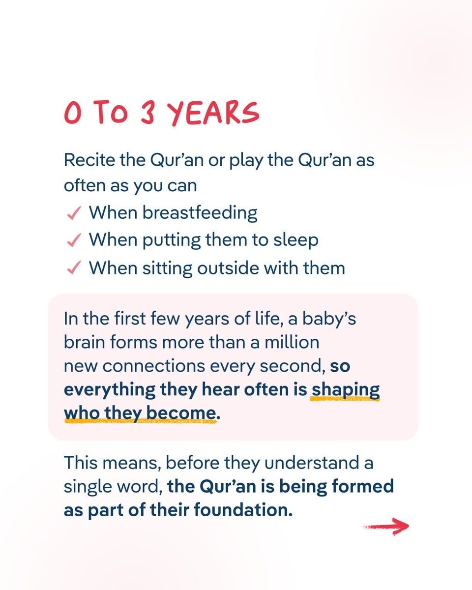 quranictarbiyah's tweet photo. We all want our children to be of the people of the Qur'an, holding it close to themselves in times of ease and in times of difficulty.

But if you're unsure how to build that bond, we pray this post may be of some help. https://t.co/s1w1eboVw4